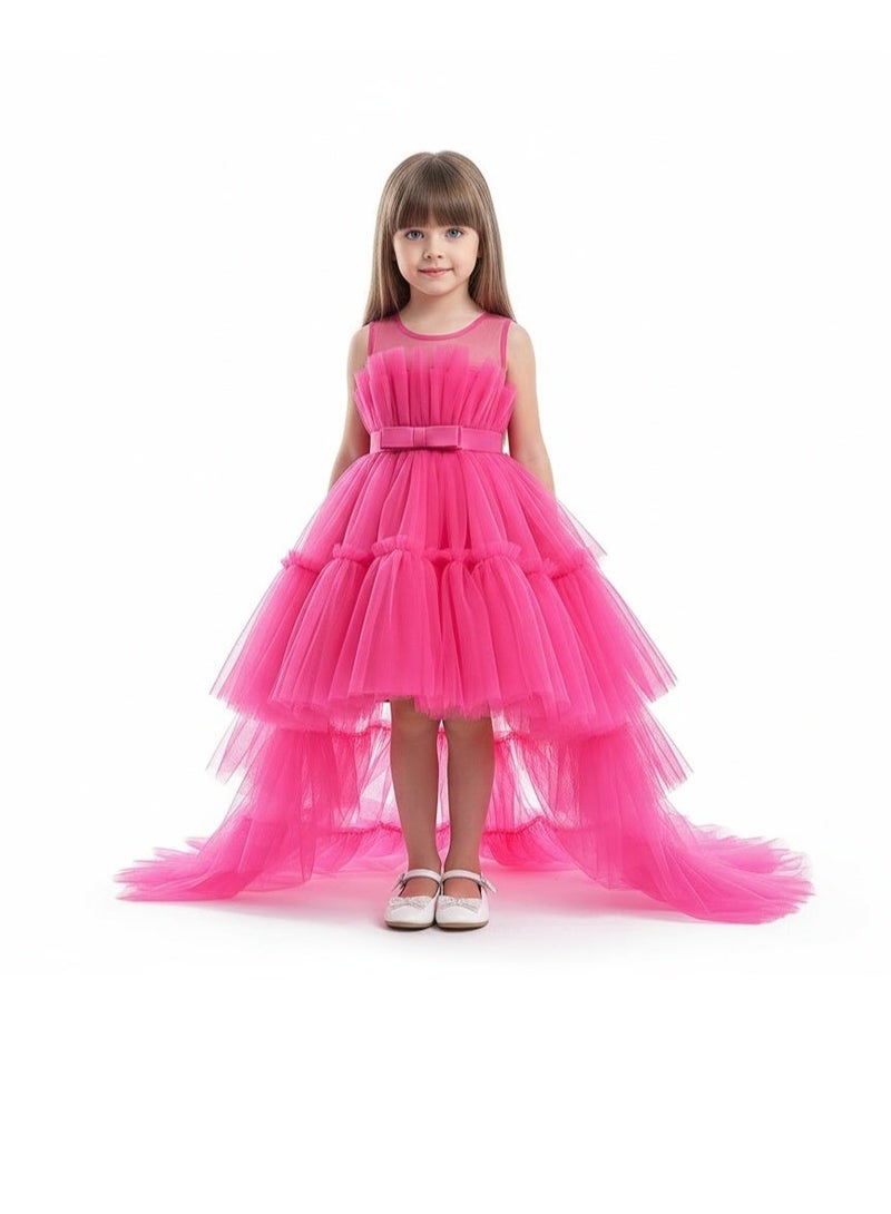 D'Daniela Tiered Tulle Dress - Image 3