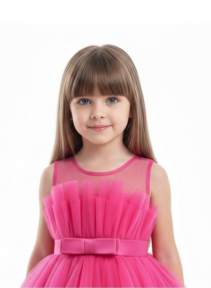 D'Daniela Tiered Tulle Dress - Image 4