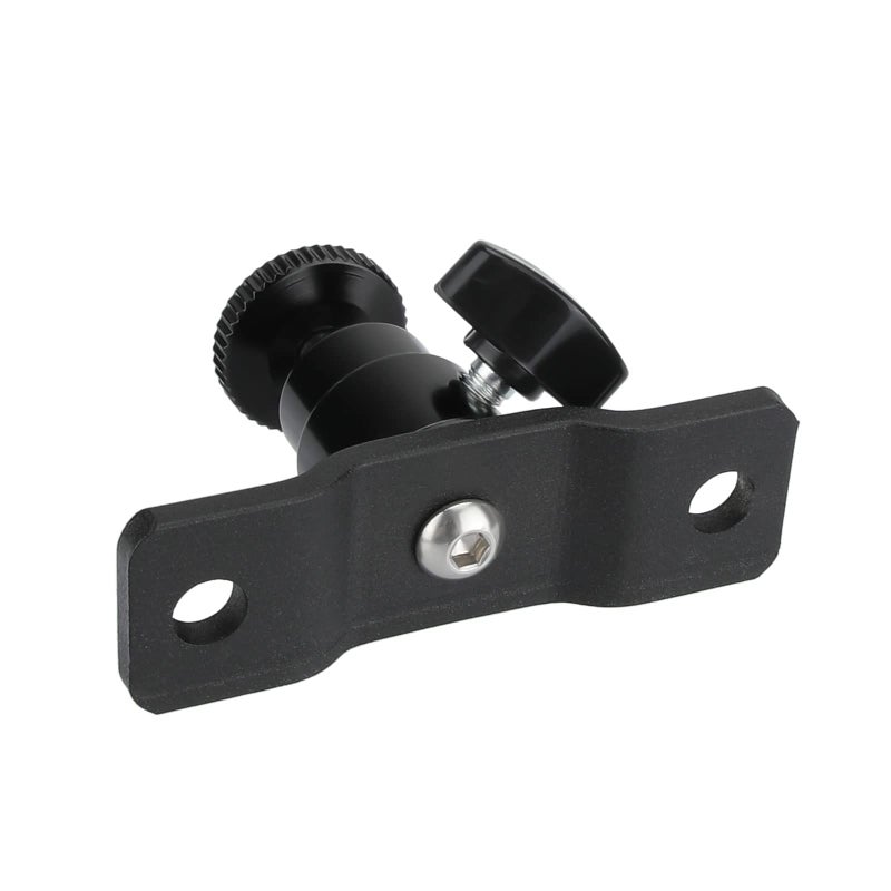 CAMVATE CAMVATE 1/4"-20 Ball Head with Bottom Pedestal Mount for Monitor/Surveillance System Support - 2324 - Image 4