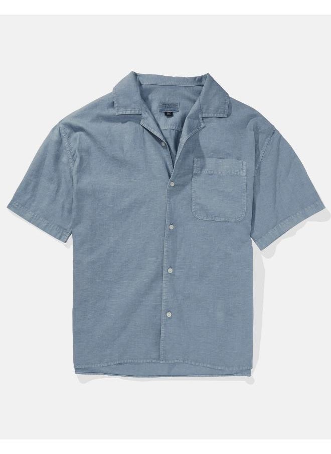American Eagle - Button Down Poolside Shirt - Image 1