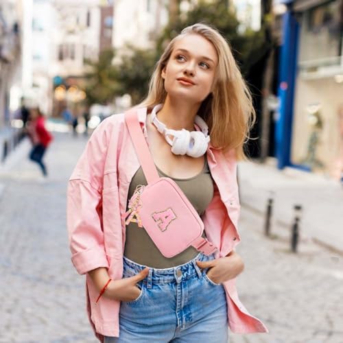 Kejea Birthday Gifts for 3 4 5 6 7 8 9 10 11 12 13 Year Old Girls - Initial Fanny Pack Crossbody Bag Belt Bag Purse for Girls Teens Personalized Trendy Stuff for Kids Christmas Gifts A - Image 2