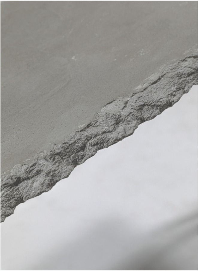 Sement CRACKED EDGE CONCRETE TABLE - GREY  - Image 4