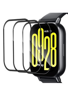 ماركة غير محددة واقي شاشة لساعة Xiaomi Redmi Watch 5 Active، [3 قطع] غشاء TPU مرن بدون فقاعات، مضاد للخدش وغشاء عالي الدقة لساعة Xiaomi Redmi Watch 5 Active  - Image 2