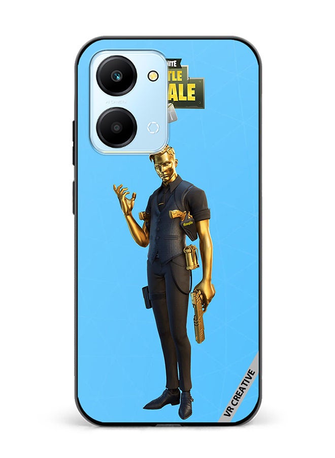 VR CREATIVE Protective Case Cover For Honor Play7T Fortnite Tier Design Multicolour - Image 1