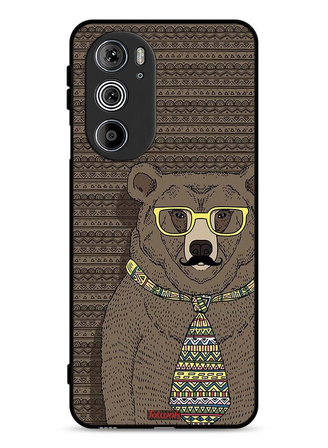 Tolwak Motorola Edge 30 Pro Protective Case Cover Mr Wolf - Image 1