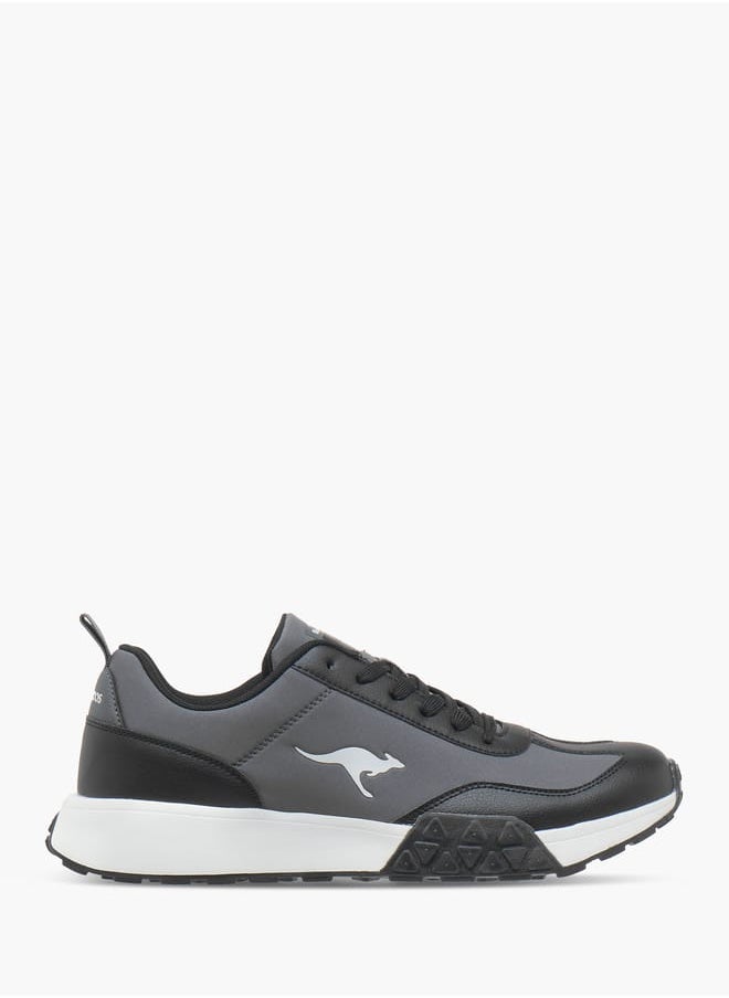 kangaROOS - Men's Logo Print Shoes with Lace-Up Closure - Image 1