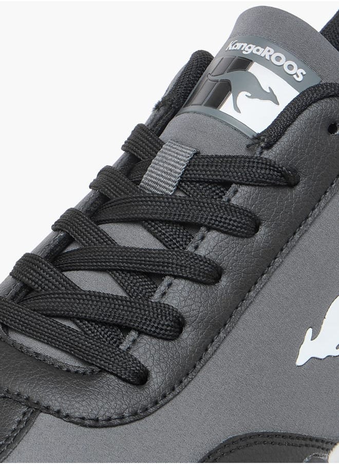 kangaROOS - Men's Logo Print Shoes with Lace-Up Closure - Image 1
