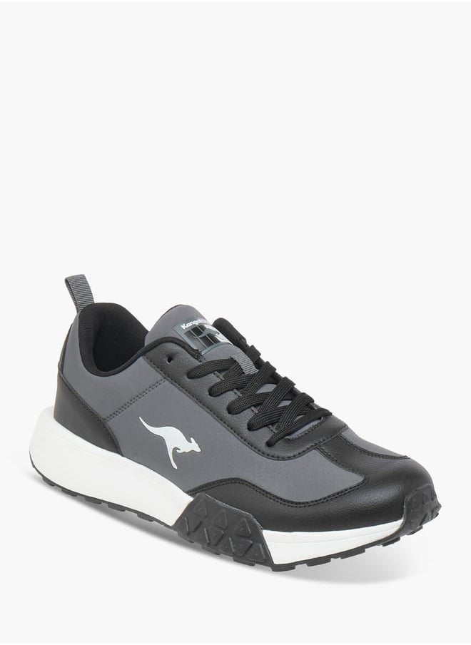 kangaROOS - Men's Logo Print Shoes with Lace-Up Closure - Image 1