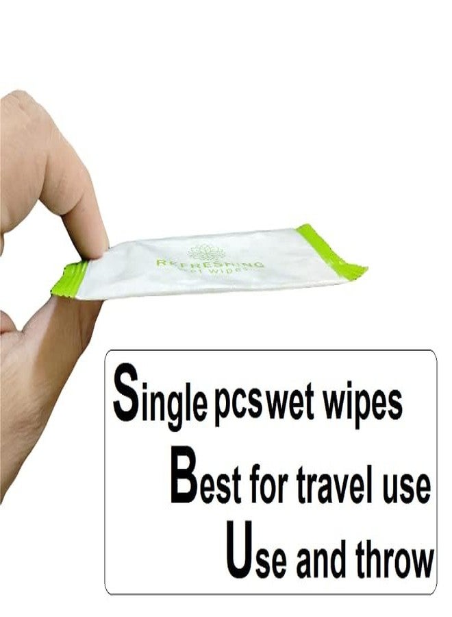 AKADO Cotton Face Cleaning Wet Wipes Tissue Paper Makeup Remover Facial Wash Napkin Face Wipes Multi-Purpose for Men and Women 20 PCS - Image 3
