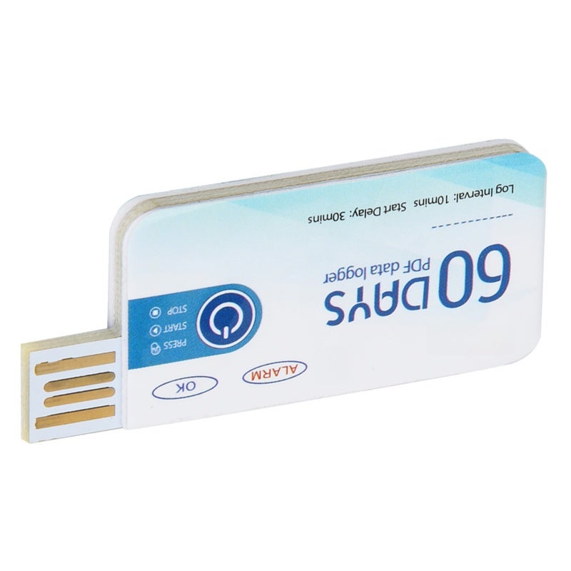 Temperature Recorder: ±0.5°C High Precision USB Logger - Compact 10,000 Data Point Storage Temperature Recorder for Transport and Storage Monitoring of Food, Drugs, Chemical Products - Image 3