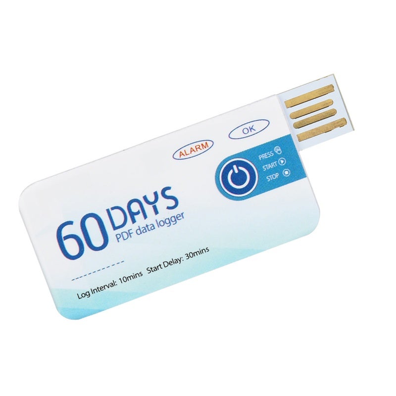 Temperature Recorder: ±0.5°C High Precision USB Logger - Compact 10,000 Data Point Storage Temperature Recorder for Transport and Storage Monitoring of Food, Drugs, Chemical Products - Image 5