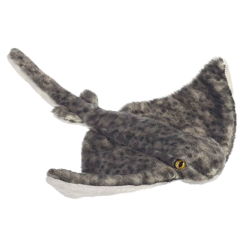 Aurora Adorable Mini Flopsie Sting Ray Stuffed Animal Mini Companions Ready for Playful Adventures for Kids All Ages Toddlers Adults and Families Gray 108 Inches - Image 2