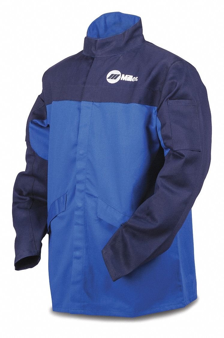 MILLER Welding Jacket RoyalNVY Ctn INDURA 2XL 