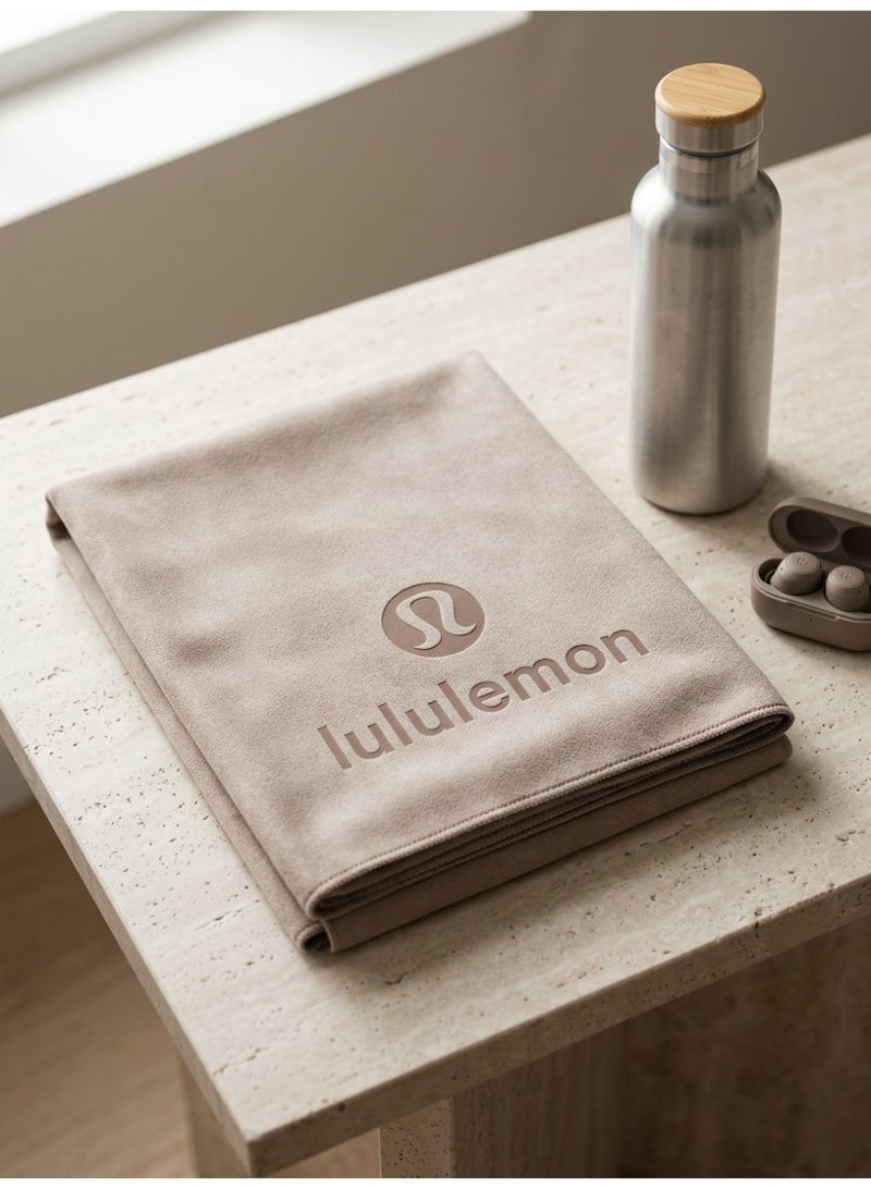 لولوليمون Lululemon سريع جاف ميكروفايبر الرياضة منشفة، الممتصة العرق المحمولة اليوغا صالة رياضية تمرين السفر منشفة اللياقة البدنية - Image 1