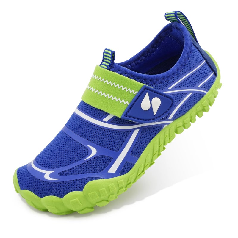 Stelle Kids Water Shoes Boys Girls Swim Hiking Aqua Socks Quick Dry Toddler Barefoot Shoesï¼ˆBlueï¼Œ13MLï¼‰ - Image 1