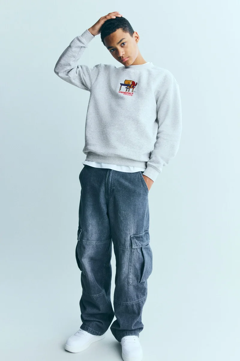 H&M Printed sweatshirt