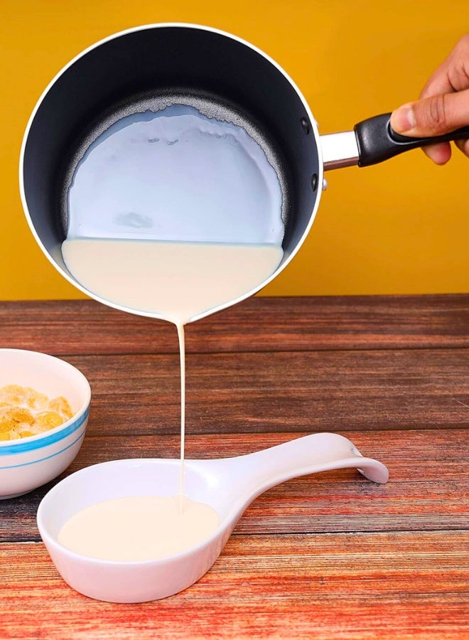 Chase Up Non-Stick Milk Pan – 14cm/1 Litre Saucepan – Pouring Spout with Ergonomic Handle - Tea Pan Saucepan Milk Pot – Ideal as Coffee pot, Tea pot, Milk pot & a Small saucepan - Image 2