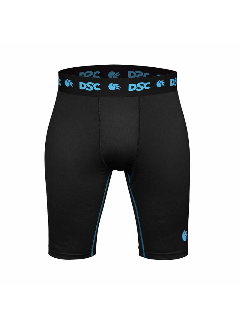 DSC - COMPRSSN HLFTGHT Compression Half Tights, X-Large | Compression Fit | High-Performance Skin-Tight Trousers | Aerodynamic Design - Image 1