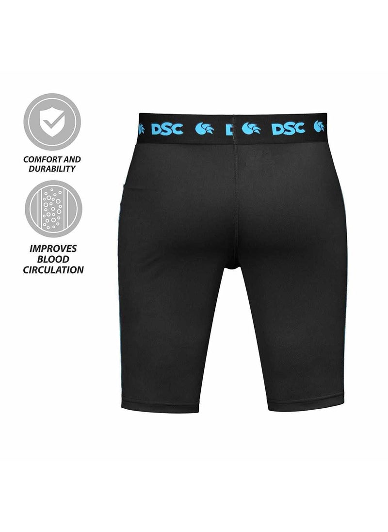 DSC - COMPRSSN HLFTGHT Compression Half Tights, X-Large | Compression Fit | High-Performance Skin-Tight Trousers | Aerodynamic Design - Image 1