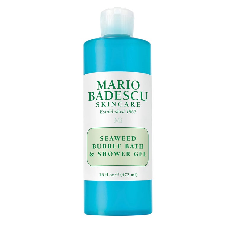 Mario Badescu Seaweed Bubble Bath & Shower Gel - 2-in-1 Daily Moisturizing Body Wash for Men and Women - Body Care Enriched with Marine-Like Fragrance - Revitalizes Skin from Head to Toe, 16 Fl Oz - Image 1