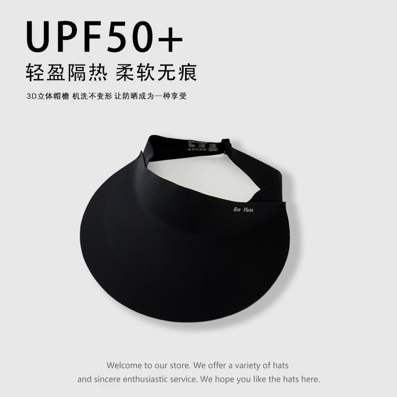 قبعة واقية من الشمس للنساء بعامل حماية من أشعة الشمس UPF50+ - قبعة صيفية بحافة كبيرة، مصنوعة من الحرير المبرد مع حماية من الأشعة فوق البنفسجية