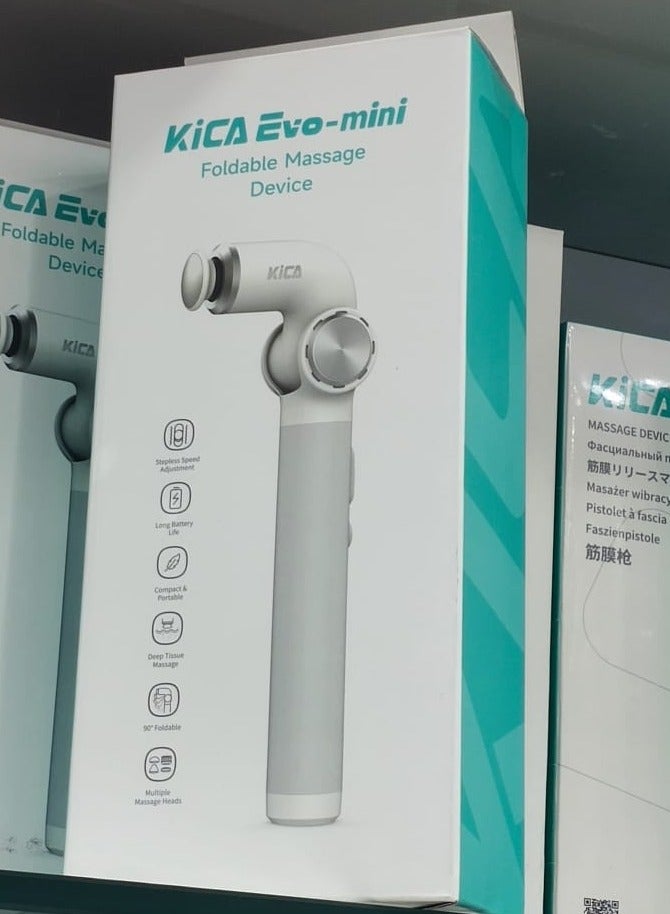 KiCA Kica Evo-Mini Foldable Massage Device - White