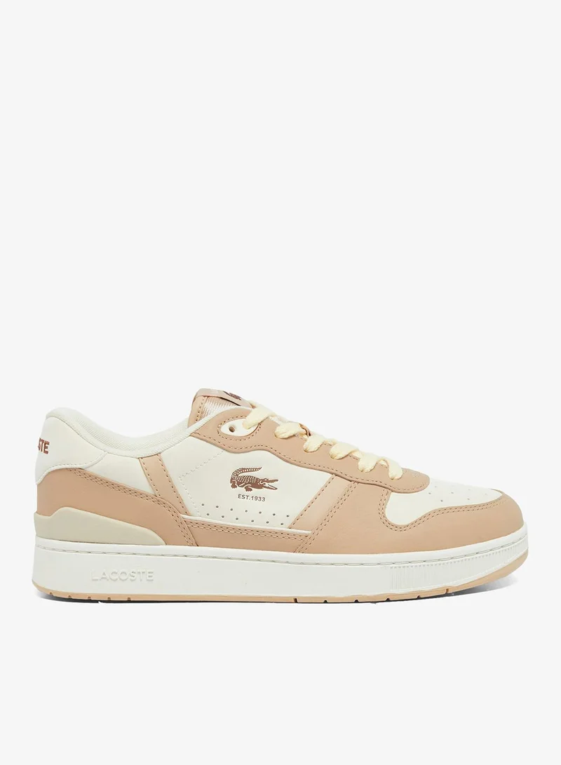 LACOSTE T-Clip Set Low Top Lace Up Casual Sneakers