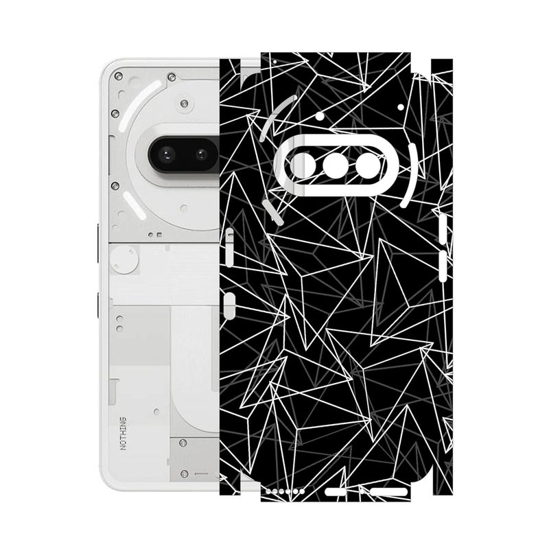 90STETHIX ملصق جلد الهاتف المحمول | متوافق مع هاتف ناثينغ 3A | مقاوم للخدوش بلمسة نهائية غير لامعة | تغطية كاملة لجميع الجوانب وحماية الكاميرا (تصميم-1) (266) - Image 1