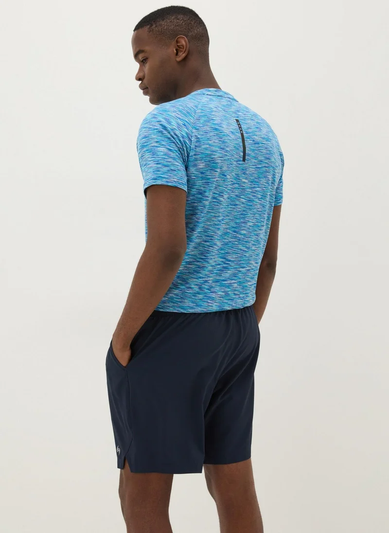 Matalan Souluxe Navy Sports Shorts