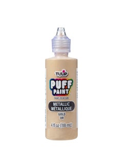 توليب طلاء قماشي الأبعاد 17372 Dfpt 4oz ذهبي معدني، 4 أونصة سائلة (عبوة من قطعة واحدة)  - Image 1