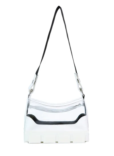 London Rag White Clear Utility Handbag