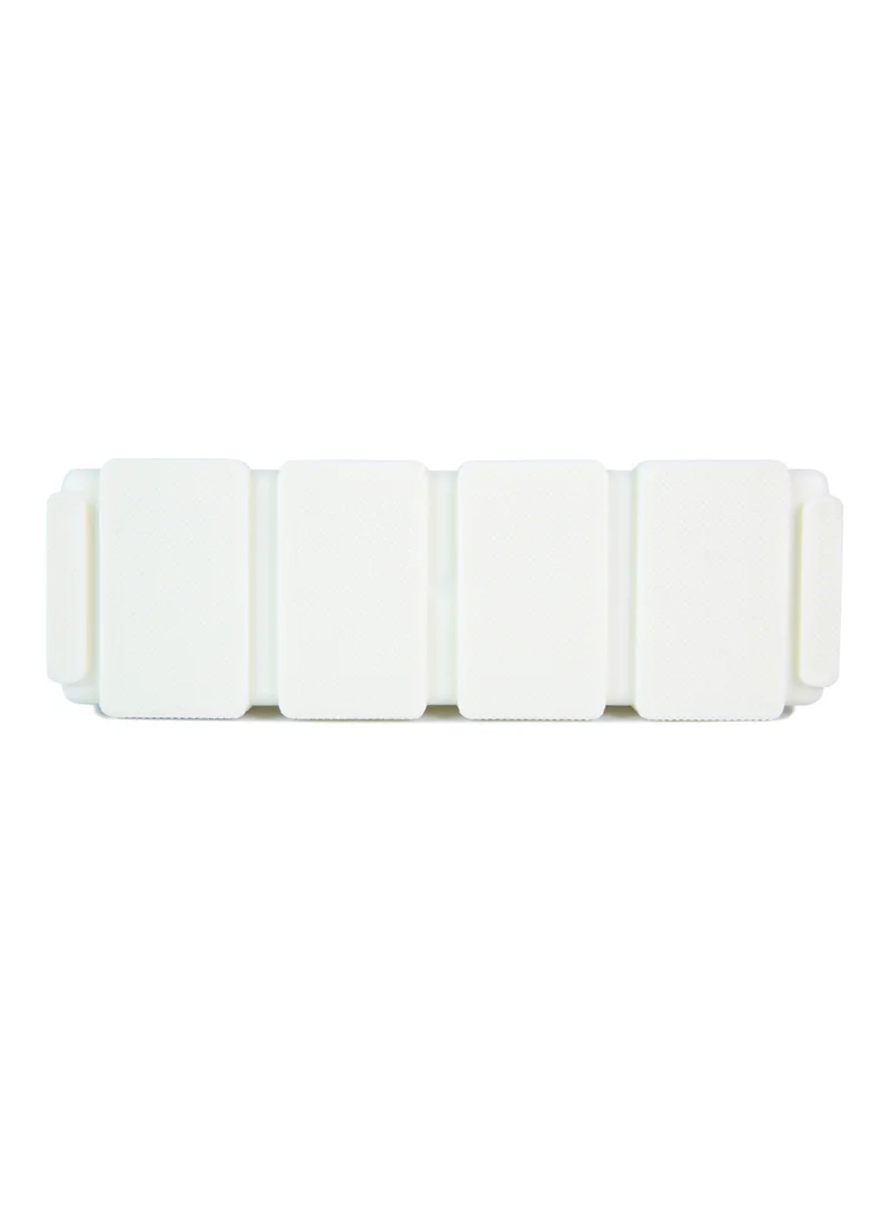 London Rag White Clear Utility Handbag