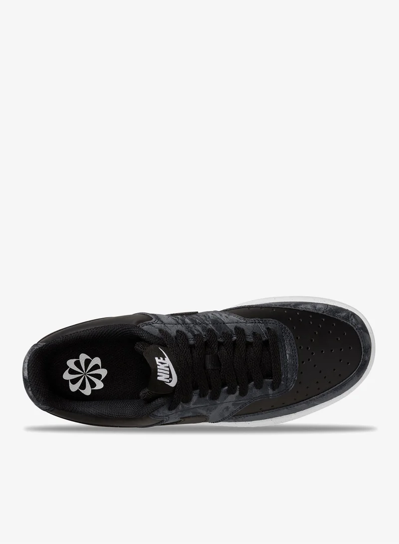 Nike Black Women's Court Vision Low Shoes for Women | Best Price UAE