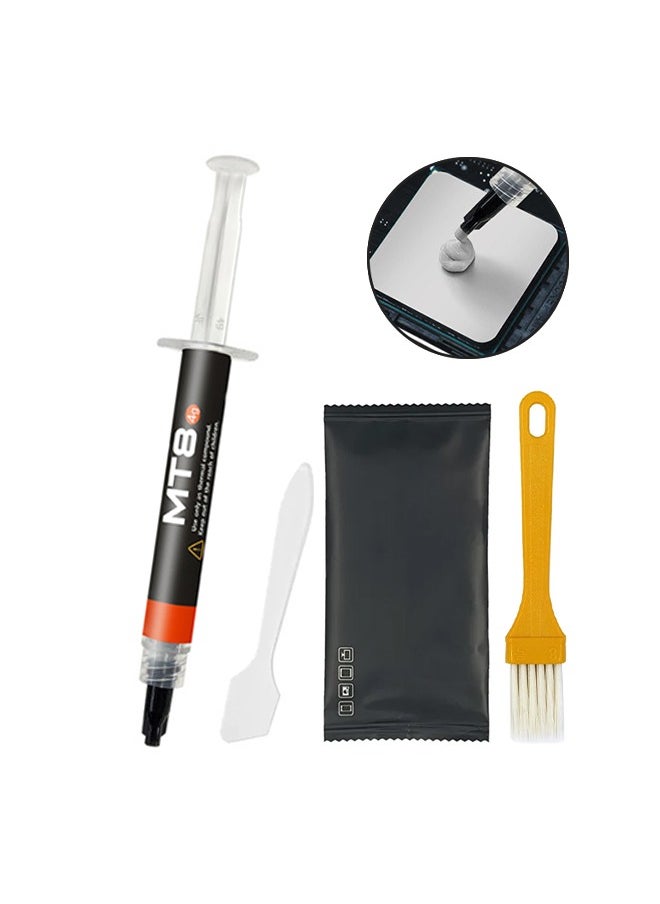 Generic Professional Grade Nano Thermal Paste 4g Tube Thermal Grease High Performance Thermal Compound - 12.8W/mK Thermal Conductivity, 5 Years Ultra-Long Lasting & High Viscosity Density for CPU, GPU, Server, Radiator (-50°C to 250°C)  - Image 1