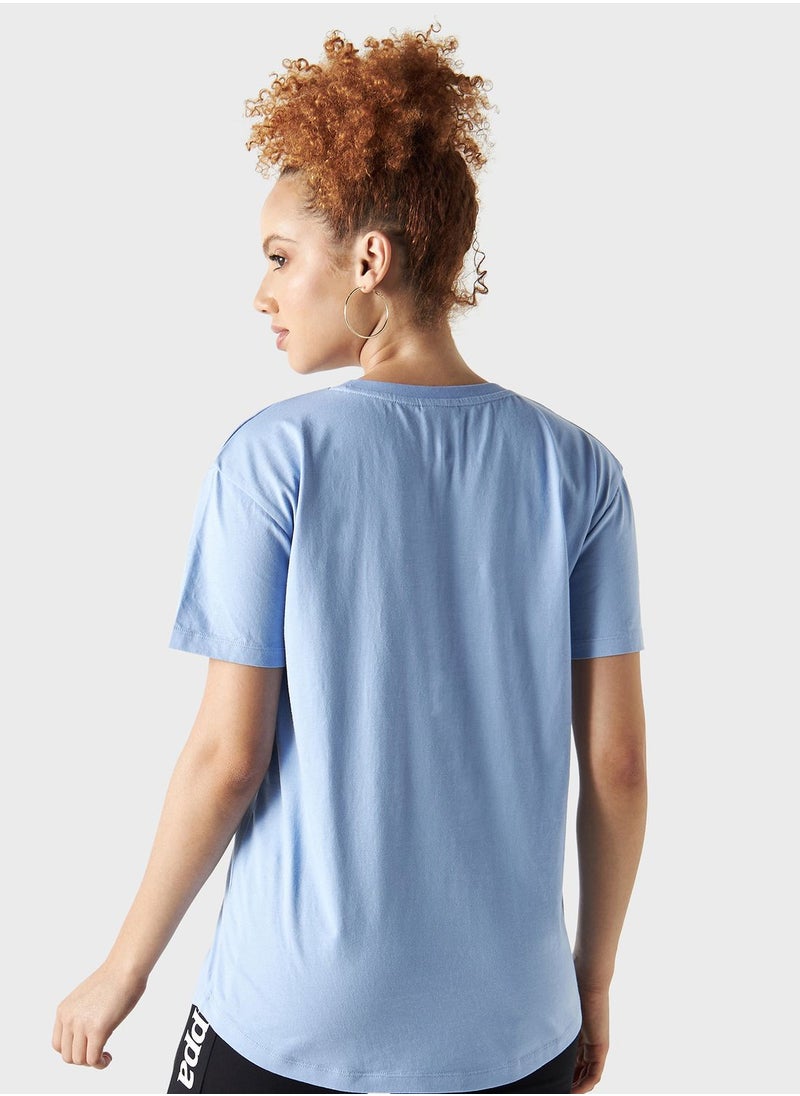 Kappa - Logo Embroidered T-Shirt - Image 1