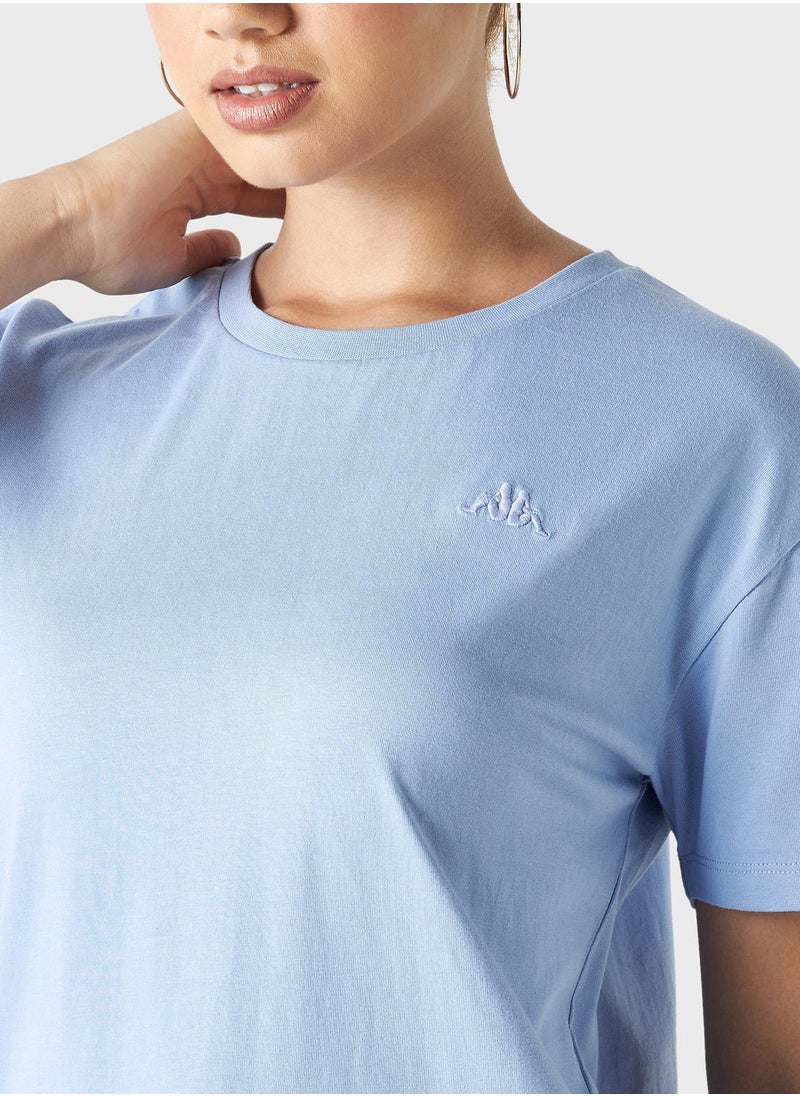 Kappa - Logo Embroidered T-Shirt - Image 1
