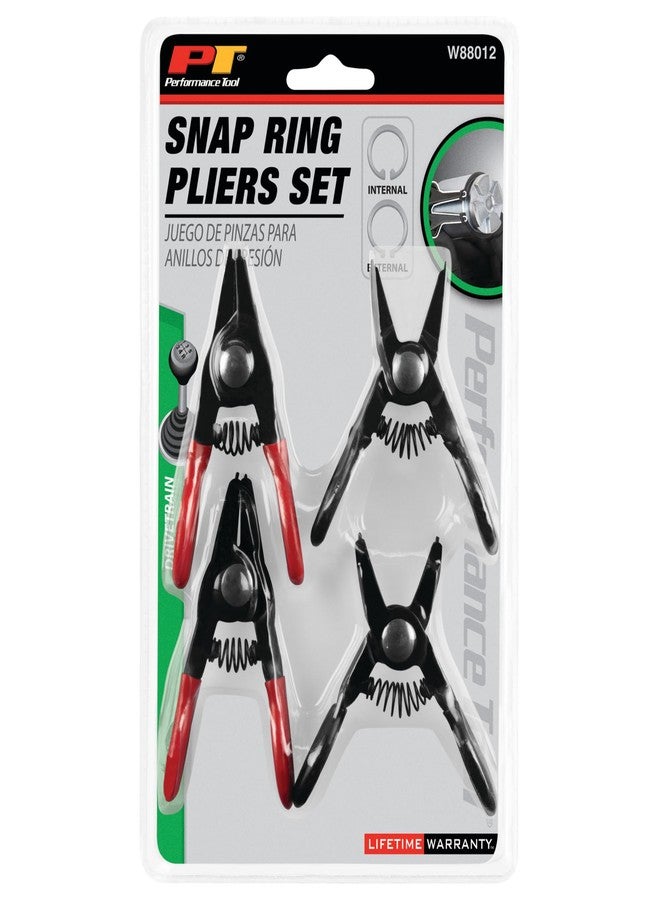 Performance Tool W88012 Mini Snap Ring Pliers Set, 4-Piece - Image 4