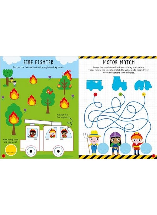 Make Believe Ideas Sticky Notes Things That Go Activity Book - Image 4