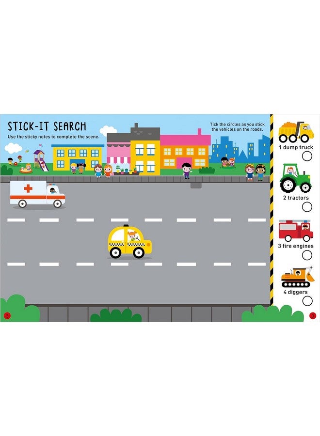 Make Believe Ideas Sticky Notes Things That Go Activity Book - Image 2