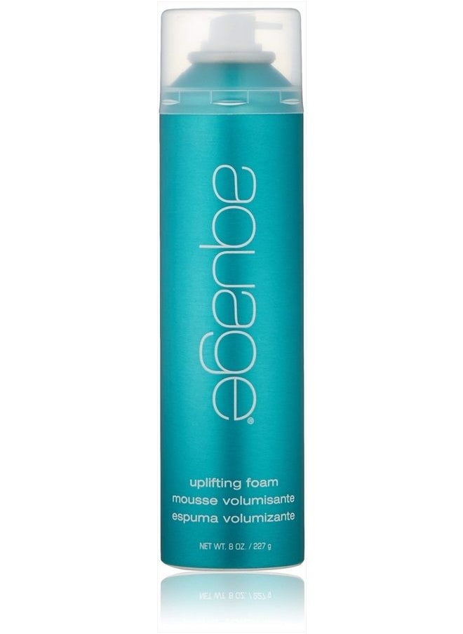 Aquage - Uplifting Foam, Weightless Volume Building Styling Product, Hair Remains Extra Soft Yet Pliable, Delivers Natural Looking Hair Full of Body and Bounce, 8 Oz - Image 1