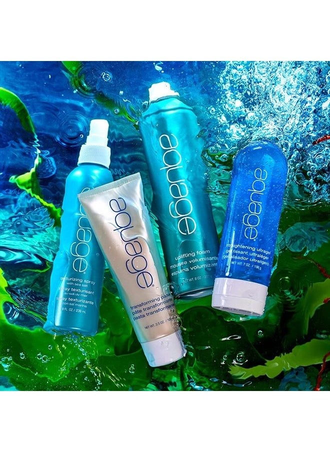 Aquage - Uplifting Foam, Weightless Volume Building Styling Product, Hair Remains Extra Soft Yet Pliable, Delivers Natural Looking Hair Full of Body and Bounce, 8 Oz - Image 1