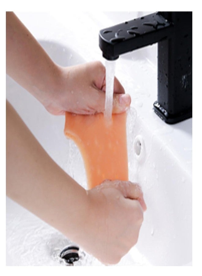 Heeva Creation Silicone Gel Heel Pad Socks For Pain Relief .1 Pair (Free Size). - Image 5