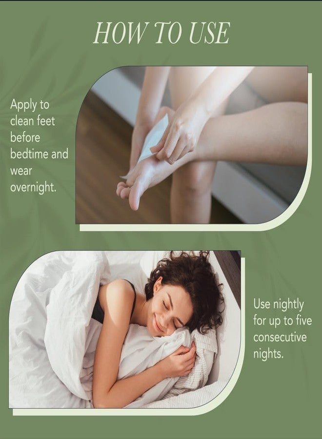 Ballotte Deep Cleansing Foot Pads, Soothe Your Soles While You Sleep, Infused with Bamboo Vinegar, Mint & Vitamin C, Premium Foot Patches for Men & Women (10 Foot Pads) - Image 3