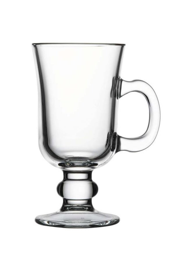 بريميم كوب قهوة أيرلندي شفاف مكون من قطعتين - Image 1