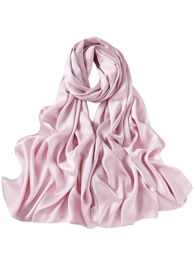 Arabest Elegant Satin Scarf Shawl Perfect for Wedding or Evening Dress - Image 1