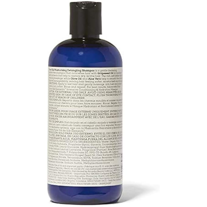 Silk Elements PURE OILS MOISTURIZING DETANGLING SHAMPOO,12FL.OZ(355 ML) - Image 3