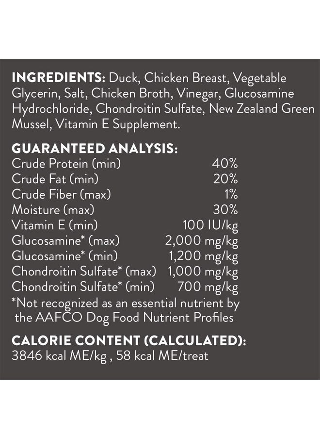 Dogswell - Dogswell Jerky Hip and Joint Dog Treats Grain Free Made in USA Only, Glucosamine and Chondroitin, 20 oz Duck - Image 1