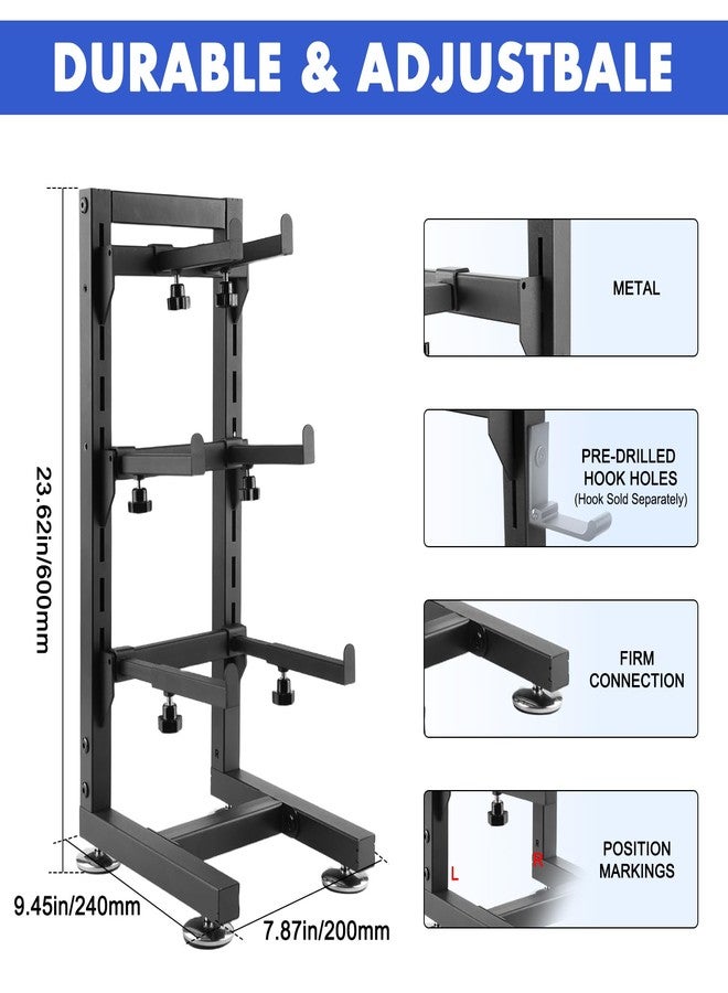 GIXCEL Multilayer Storage Rack Shelf Display Stand for RC Scale Model Cars 1/10 1/12 1/18 1/24 Compatible with TRX4 SCX10 TRX4M Ascent-18 FCX18 SCX24 Crawler Trucks Upgrades - Image 2