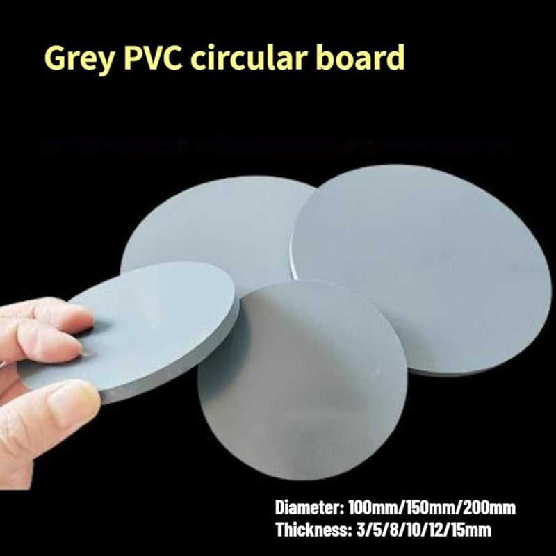 PVC Round Board 15mm Thick 200mm Diameter Hard Plastic Sheet 1 Piece - Image 3