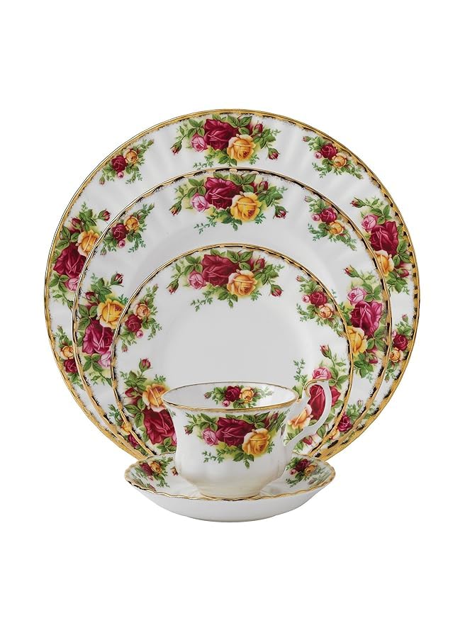 Old Country Roses 5-Piece Place Setting, Service for 1 